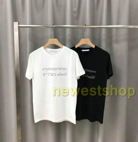2020 новый летний париж роскошная мужская майка одежда tshirt моды письмо печати футболки высокого качества вскользь с коротким рукавом топы, White;black
2020 новый летний париж роскошная мужская майка одежда tshirt моды письмо печати футболки высокого качества вскользь с коротким рукавом топы, White;black