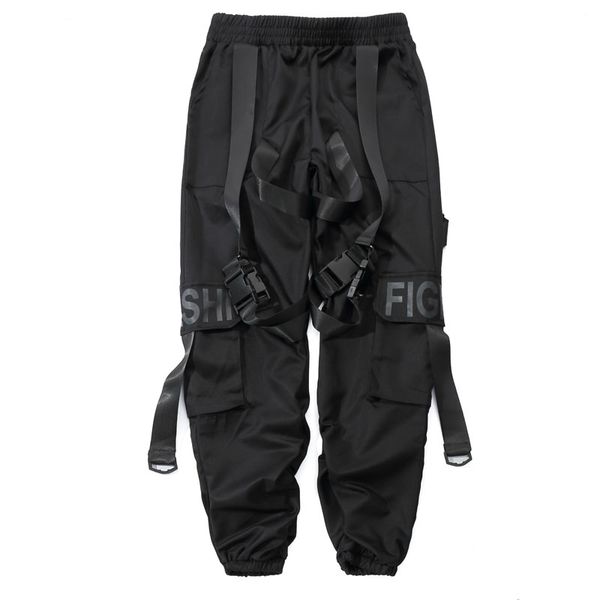 multi buckle ribbons pockets joggers cargo harem pants streetwear 2019 men autumn hip hop casual sweatpants male pants, Black
multi buckle ribbons pockets joggers cargo harem pants streetwear 2019 men autumn hip hop casual sweatpants male pants, Black