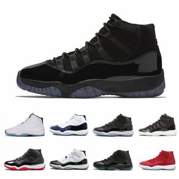 with box 2020 bred 11s concord number 45 blackout space jam basketball shoes 11s sports sneaker shoes with good quality ing 
with box 2020 bred 11s concord number 45 blackout space jam basketball shoes 11s sports sneaker shoes with good quality ing