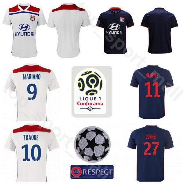 Lyon Soccer 27 CORNET Jersey 2018 2019 Men Ligue 1 Maillot de foot 6 MARCELO 1 LOPES 5 DENAYER Football Shirt Kits Uniform
Lyon Soccer 27 CORNET Jersey 2018 2019 Men Ligue 1 Maillot de foot 6 MARCELO 1 LOPES 5 DENAYER Football Shirt Kits Uniform