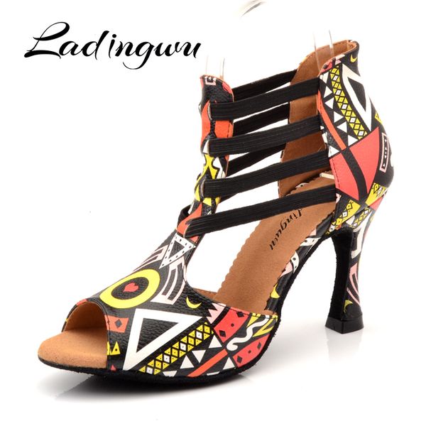 ladingwu new featured printing dancing shoes for women spring and summer latin salsa dance boots paty ballroom dance shoes woman
ladingwu new featured printing dancing shoes for women spring and summer latin salsa dance boots paty ballroom dance shoes woman