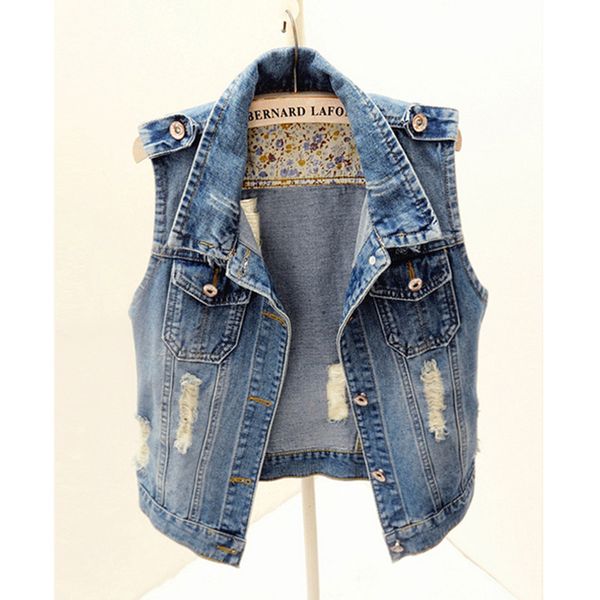 women casual denim vest autumn summer slim jeans waistcoat sleeveless femme 2019 fashion vintage ripped jacket plus size 6xl, Black;white
women casual denim vest autumn summer slim jeans waistcoat sleeveless femme 2019 fashion vintage ripped jacket plus size 6xl, Black;white
