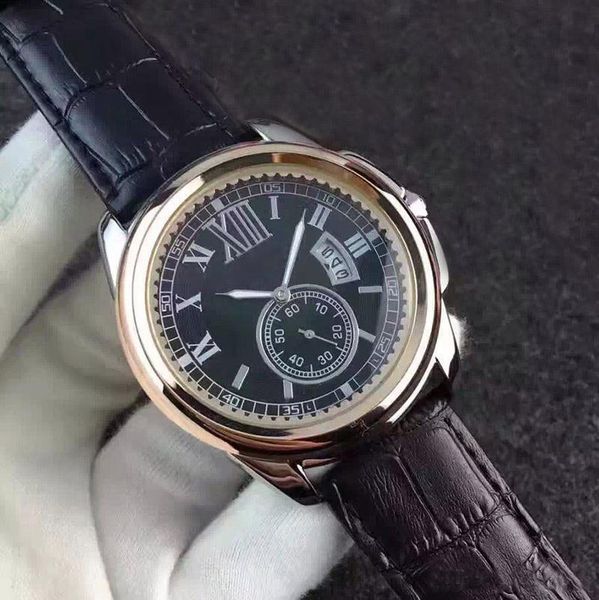 business men watches small dial works with calendar leather strap wristwatches quartz watch for mens gift dropshipping, Slivery;brown
business men watches small dial works with calendar leather strap wristwatches quartz watch for mens gift dropshipping, Slivery;brown
