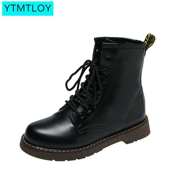 genuine leather ankle boots for women dr motorcycle boots women platform for thick heel winter shoes 2020, Black
genuine leather ankle boots for women dr motorcycle boots women platform for thick heel winter shoes 2020, Black