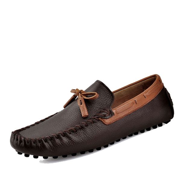 2019 mens shoes casual fashion peas shoes genuine leather men loafers moccasins slip on men's flats male driving shoe t200325, Black
2019 mens shoes casual fashion peas shoes genuine leather men loafers moccasins slip on men's flats male driving shoe t200325, Black