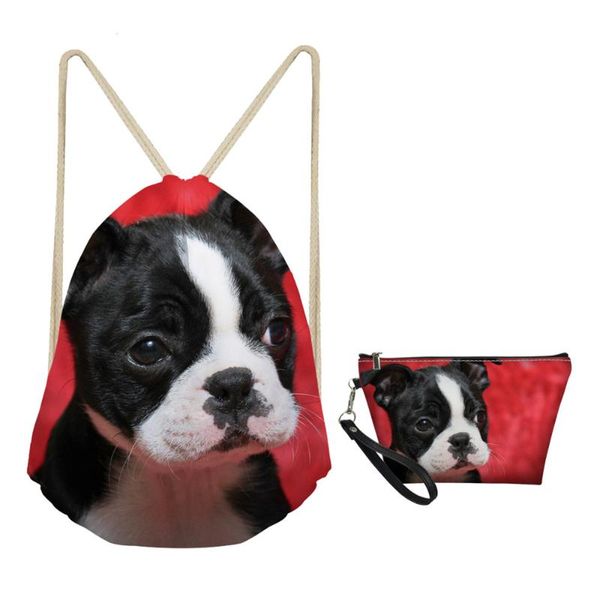 mozoeyu drawstring backpack with cosmetic toiletry bag 2 piece cute boston terrier girls women light string bag mochila 2020
mozoeyu drawstring backpack with cosmetic toiletry bag 2 piece cute boston terrier girls women light string bag mochila 2020