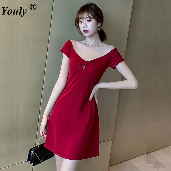 casual dresses hollow out v-neck black mini dress summer women red boat neck party office lady slim elegant bodycon vestidos, Black;gray
casual dresses hollow out v-neck black mini dress summer women red boat neck party office lady slim elegant bodycon vestidos, Black;gray