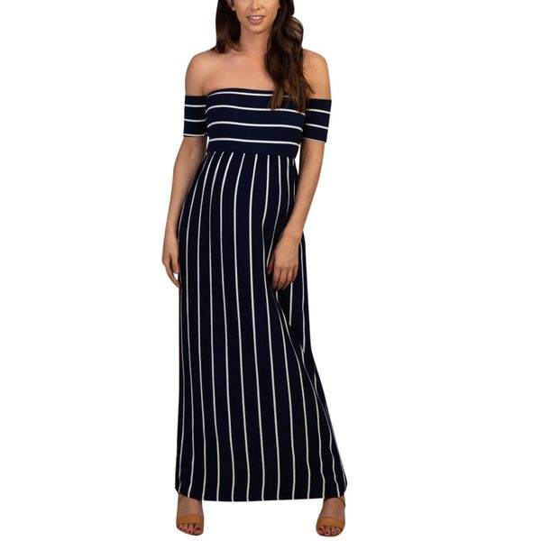 women maternity dresses for baby showers striped shoulderless elegant summer nursing dress pregnancy clothes vetement femme 19je, Black;gray
women maternity dresses for baby showers striped shoulderless elegant summer nursing dress pregnancy clothes vetement femme 19je, Black;gray