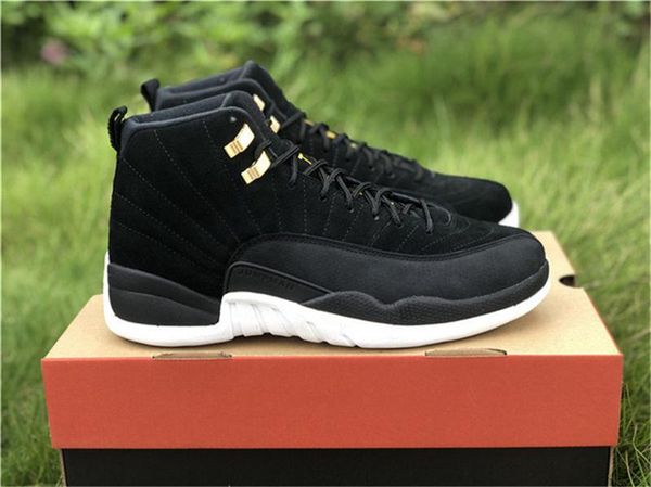 2020 new arrival air authentic 12 reverse taxi metallic gold black white men basketball shoes 130690-017 real carbon fiber running sneakers
2020 new arrival air authentic 12 reverse taxi metallic gold black white men basketball shoes 130690-017 real carbon fiber running sneakers