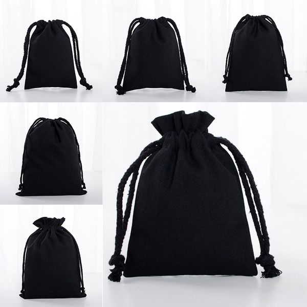 drawstring pouch bags reusable shopping bag canvas pocket wedding party gift packaging home black storage bags fa2093
drawstring pouch bags reusable shopping bag canvas pocket wedding party gift packaging home black storage bags fa2093