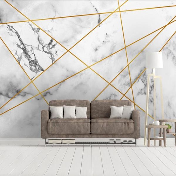 drop shipping custom 3d wallpaper murals simple geometric marbled gold lines background wall decoration wallpaper murals
drop shipping custom 3d wallpaper murals simple geometric marbled gold lines background wall decoration wallpaper murals