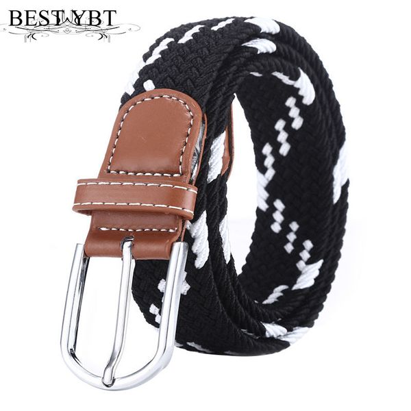 ybt belt new rerto elastic force weaving canvas belt casual simple alloy pin buckle men and women, Black;brown
ybt belt new rerto elastic force weaving canvas belt casual simple alloy pin buckle men and women, Black;brown