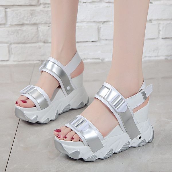 new women sandals summer wedges platform sandal high heel ladies shoes height increasing 8.5 cm sport beach sandale femme 2020, Black
new women sandals summer wedges platform sandal high heel ladies shoes height increasing 8.5 cm sport beach sandale femme 2020, Black