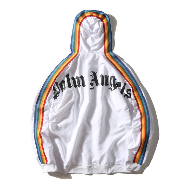 european and american trendy jacket palm angel casual windbreaker sports jacket, Black
european and american trendy jacket palm angel casual windbreaker sports jacket, Black
