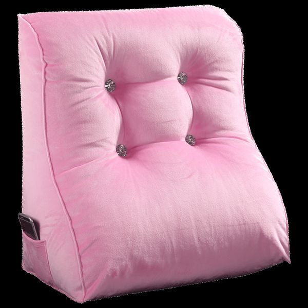 cushion/decorative pillow solid color sofa cushion large backrest crystal velvet triangle office chair lumbar support couch gift idea 270
cushion/decorative pillow solid color sofa cushion large backrest crystal velvet triangle office chair lumbar support couch gift idea 270