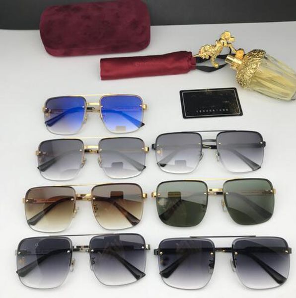 new fashion designer sunglasses goggles frameless ornamental eyewear uv400 protection lens simple outdoor glasses with case, White;black
new fashion designer sunglasses goggles frameless ornamental eyewear uv400 protection lens simple outdoor glasses with case, White;black