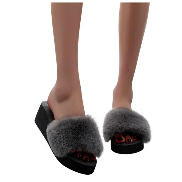 sagace female slipper summer fur thicken bottom muffin shoes shoes breathable wedged sandals slipper flip-flops, Black
sagace female slipper summer fur thicken bottom muffin shoes shoes breathable wedged sandals slipper flip-flops, Black