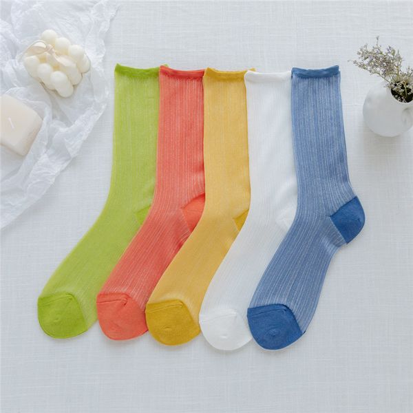 koran style fashion striped transparent thin women socks breathable comfortable casual heap socks for ladies solid original sox, Black;white
koran style fashion striped transparent thin women socks breathable comfortable casual heap socks for ladies solid original sox, Black;white