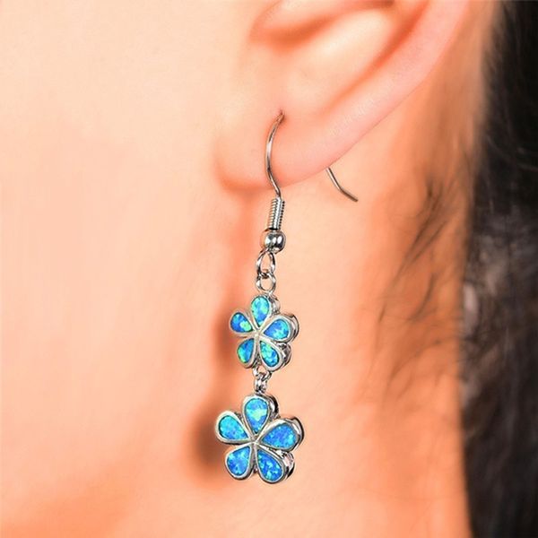 fashion boho double flower dangle earrings for women elegant female rhinestone zircon long drop earings hanging jewelry d5z093, Silver
fashion boho double flower dangle earrings for women elegant female rhinestone zircon long drop earings hanging jewelry d5z093, Silver