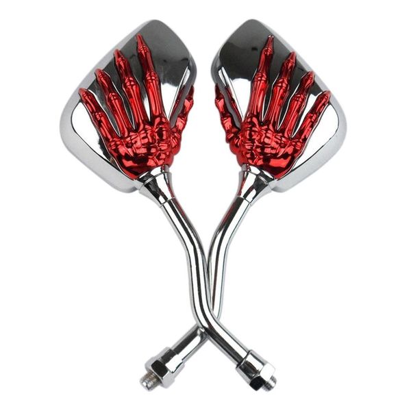 motorcycle handlebar side mirror hand pattern adjustable rearview red, blue, gold 500g/1.1lb mirror
motorcycle handlebar side mirror hand pattern adjustable rearview red, blue, gold 500g/1.1lb mirror
