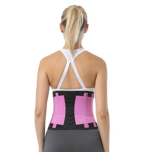 women men waist trimmer belt lumbar back support brace fitness weightlifting belt adjustable abdominal elastic waist trainer, Black;gray
women men waist trimmer belt lumbar back support brace fitness weightlifting belt adjustable abdominal elastic waist trainer, Black;gray