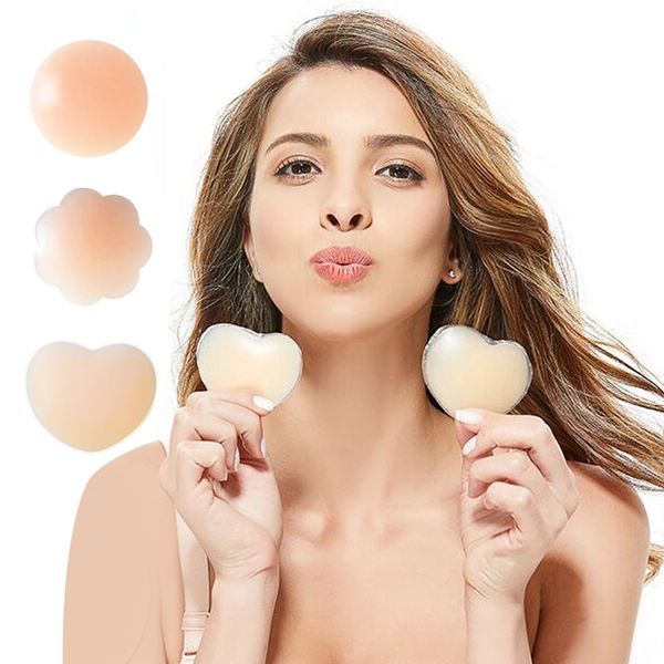 reusable women breast petals self adhesive silicone breast chest nipple cover bra pasties pad for party dress bra accessories, Black;white
reusable women breast petals self adhesive silicone breast chest nipple cover bra pasties pad for party dress bra accessories, Black;white