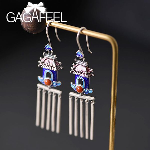 gagafeel enamel tassel earrings national style house shape drop earring s925 silver vintage women's earrings fine jewelry gifts
gagafeel enamel tassel earrings national style house shape drop earring s925 silver vintage women's earrings fine jewelry gifts