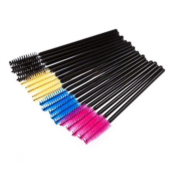 50pcs/pack 50 pcs one-off disposable eyelash eyelashes brush brushes mascara applicator wand brush black yellow blue pink rose red
50pcs/pack 50 pcs one-off disposable eyelash eyelashes brush brushes mascara applicator wand brush black yellow blue pink rose red