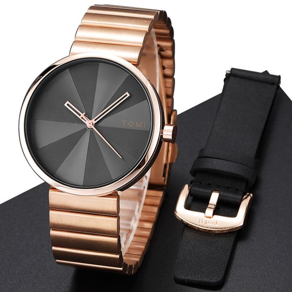 creative mens watch with leather band rose gold steel luxury quartz wristwatch men clock fashion male gift set relogio masculino, Slivery;brown
creative mens watch with leather band rose gold steel luxury quartz wristwatch men clock fashion male gift set relogio masculino, Slivery;brown