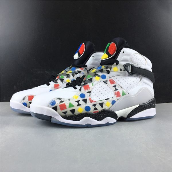 2019 release 8 quai 54 basketball shoes black/white-multi-color 8s quai 54 designer cj9218-001 men sport sneakers 40-47
2019 release 8 quai 54 basketball shoes black/white-multi-color 8s quai 54 designer cj9218-001 men sport sneakers 40-47