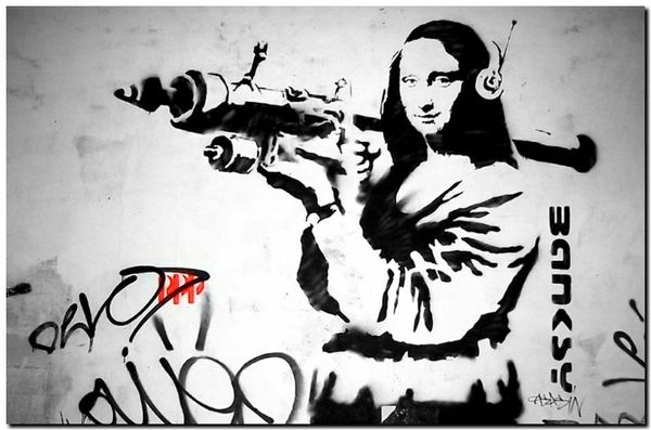 banksy street art da vinci mona lisa rocket home decor handpainted &hd print oil paintings on canvas wall art pictures 191117
banksy street art da vinci mona lisa rocket home decor handpainted &hd print oil paintings on canvas wall art pictures 191117