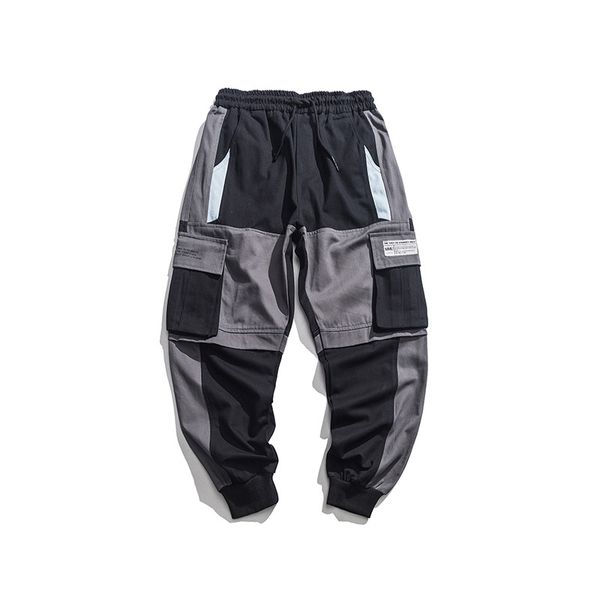 outdoor 2019 spring autumn elastic waist patchwork elastic waist hip hop loose drawstring cargo ribbon teenagers pants men, Black;green
outdoor 2019 spring autumn elastic waist patchwork elastic waist hip hop loose drawstring cargo ribbon teenagers pants men, Black;green