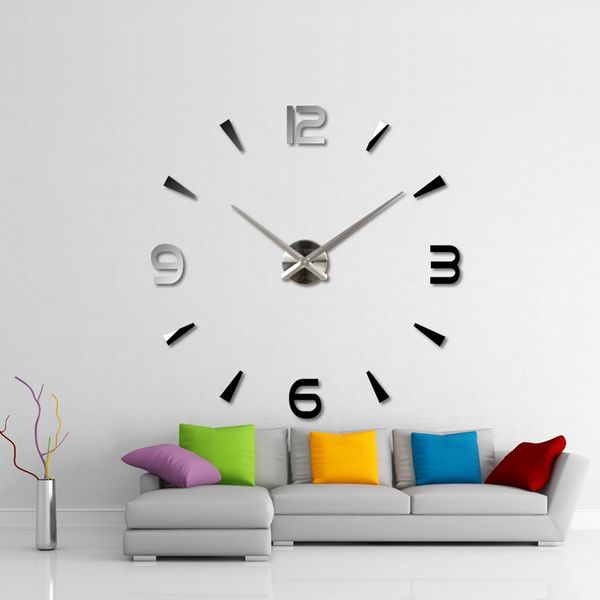 simple digits mirror effect wall clock creative removable acrylic wall decal set home decoration black
simple digits mirror effect wall clock creative removable acrylic wall decal set home decoration black
