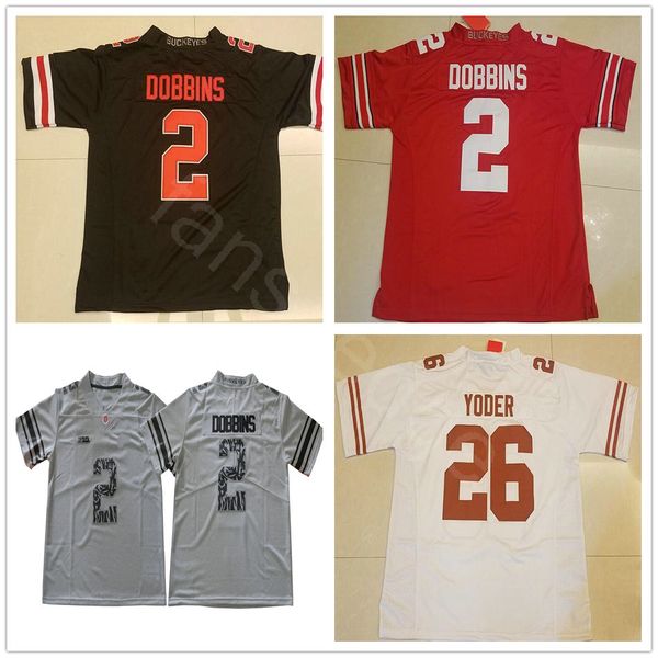 ncaa штата огайо buckeyes college football # 2 j.k. dobbins джерси красный черный серый дешевые мужские прошитой # 26 тим иодер белый джерси, Black
ncaa штата огайо buckeyes college football # 2 j.k. dobbins джерси красный черный серый дешевые мужские прошитой # 26 тим иодер белый джерси, Black