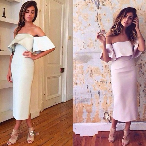 simple corset evening dresses with capes prom tea length turkish satin formal party gowns 2019 beautiful evening night cocktail, Black;red 
simple corset evening dresses with capes prom tea length turkish satin formal party gowns 2019 beautiful evening night cocktail, Black;red