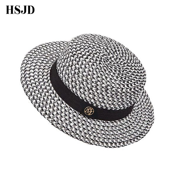 m mark flat straw hats female mixed color beach hat lady boater sun caps m panama straw fedora women's cap snapback gorras, Blue;gray
m mark flat straw hats female mixed color beach hat lady boater sun caps m panama straw fedora women's cap snapback gorras, Blue;gray