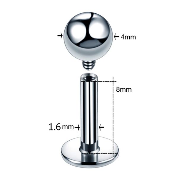 1pc titanium internal thread gem lip ring piercing labret helix tragus opal orelha cartilage piercing ear stud piercings jewelry, Slivery;golden
1pc titanium internal thread gem lip ring piercing labret helix tragus opal orelha cartilage piercing ear stud piercings jewelry, Slivery;golden