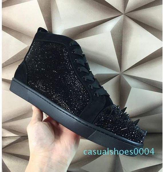 2019luxury знак париж красные нижние кроссовки мужские плоские шипы белое золото кожаные кроссовки обувь высокого качества оптовый магазин c, Black
2019luxury знак париж красные нижние кроссовки мужские плоские шипы белое золото кожаные кроссовки обувь высокого качества оптовый магазин c, Black