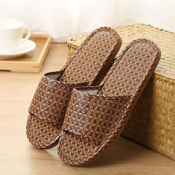 bamboo and rattan woven slippers bathhouse slippers in summer non-slip indoor and outdoor cool, Black
bamboo and rattan woven slippers bathhouse slippers in summer non-slip indoor and outdoor cool, Black