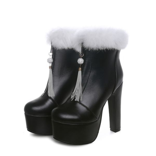 blxqpyt ladies big size 31-48 short woman mujer ankle boots super high heels 14 cm party wedding women shoes pumps 88-1, Black
blxqpyt ladies big size 31-48 short woman mujer ankle boots super high heels 14 cm party wedding women shoes pumps 88-1, Black