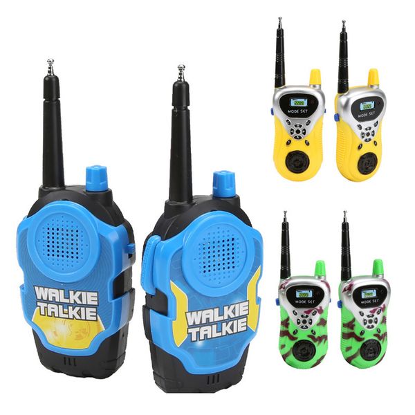 2 шт / набор 3 цвета дети игрушка walkie talkie родитель-ребенок взаимодействие открытый gaming interphone игрушки fun игрушка имеющийся
2 шт / набор 3 цвета дети игрушка walkie talkie родитель-ребенок взаимодействие открытый gaming interphone игрушки fun игрушка имеющийся
