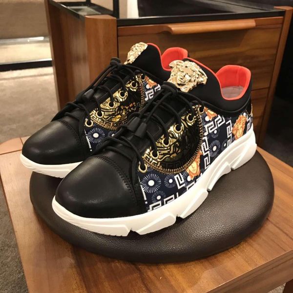 New Street fashion brand leather breathable luxury designer sports speed training shoes outdoor men's running shoes a generation
New Street fashion brand leather breathable luxury designer sports speed training shoes outdoor men's running shoes a generation