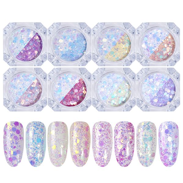 nail glitter powder colorful yellow purple mixed nail flakes light color changing glitter sequins art 3d decoration, Silver;gold
nail glitter powder colorful yellow purple mixed nail flakes light color changing glitter sequins art 3d decoration, Silver;gold