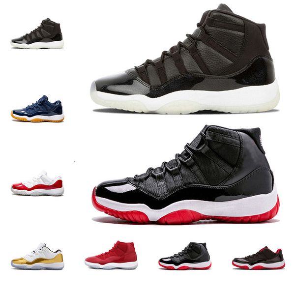 2020 11s basketball shoes prom night cap and gown gamma blue 82 96 midnigh navy men women shoes gym red men women sports, Black
