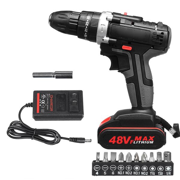 48v electric hammer drill cordless drill woodworking tool rechargeable woodworking drills j99store
48v electric hammer drill cordless drill woodworking tool rechargeable woodworking drills j99store