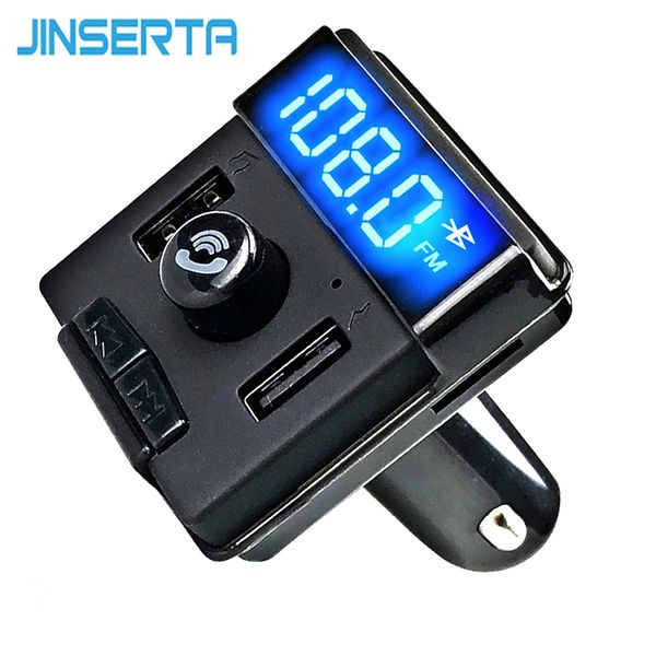 jinserta mini car kit stereo audio mp3 player bluetooth handsfm transmitter 2 usb charger for phone auto fm modulator
jinserta mini car kit stereo audio mp3 player bluetooth handsfm transmitter 2 usb charger for phone auto fm modulator