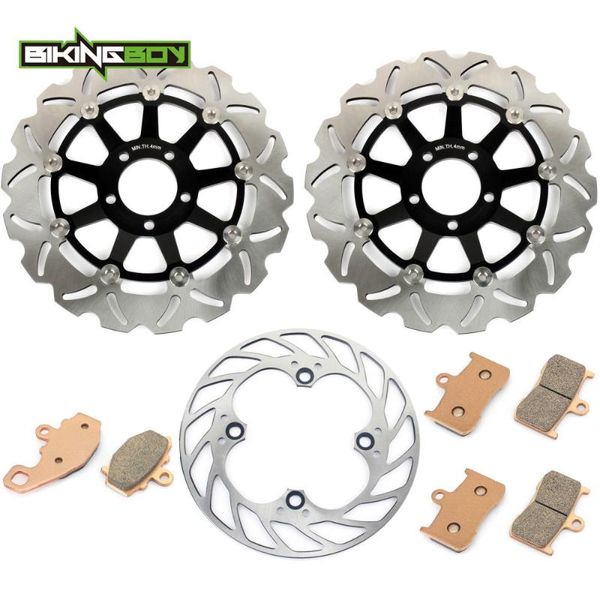 bikingboy for z1000 z 1000 2003 2004 2005 2006 zr 1000 front rear brake discs rotors disks + pads motorcycle full set
bikingboy for z1000 z 1000 2003 2004 2005 2006 zr 1000 front rear brake discs rotors disks + pads motorcycle full set