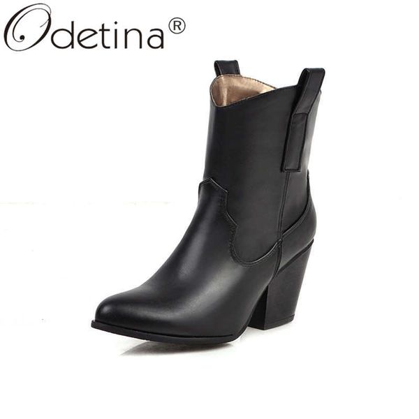 odetina womens fashion round toe block high heel ankle boots ladies elegant pull on winter keep warm casual western tabs boots, Black
odetina womens fashion round toe block high heel ankle boots ladies elegant pull on winter keep warm casual western tabs boots, Black