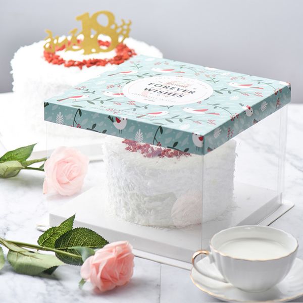 2019 new ins art exhibition 8-inch / 6-inch transparent cake box add birthday cake portable pastry box baking package
2019 new ins art exhibition 8-inch / 6-inch transparent cake box add birthday cake portable pastry box baking package