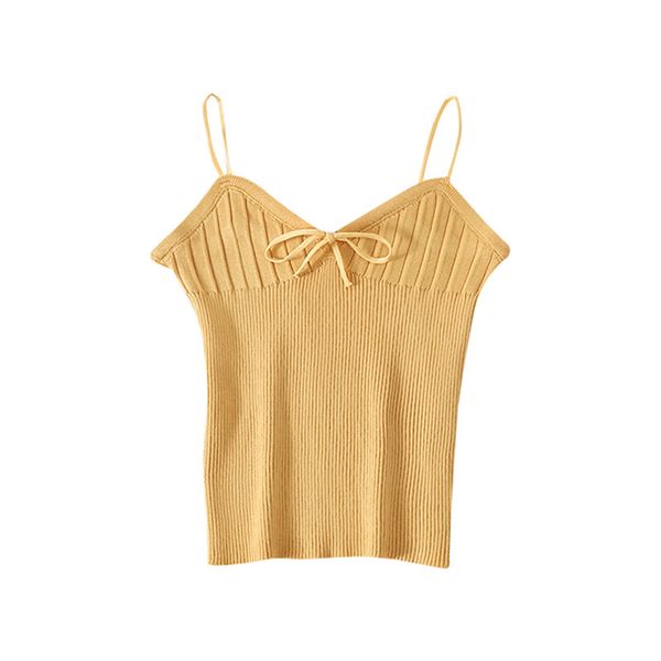 2019 новые женские летние топы sexy v шеи без рукавов мода drawstring лук тонкий сплошной цвет камзол вязать жилет, White
2019 новые женские летние топы sexy v шеи без рукавов мода drawstring лук тонкий сплошной цвет камзол вязать жилет, White